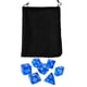 thumbnail image 3 of Juego De Dados Poliédricos De 7 Piezas Multiusos Para Actividades Juegos De Mesa KTV Azul, 3 of 5