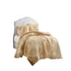 thumbnail image 2 of Cobertores De Peludos Con Chiporro Plaza Y Media 180x200cm Beige2, 2 of 3