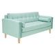 thumbnail image 2 of Sofa Retro 3c Felpa 05 Verde Agua, 2 of 6
