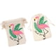 thumbnail image 4 of 10pcs Algodón Lino Joyería Bolsa Cordón Cordón Boda Favor B, 4 of 5