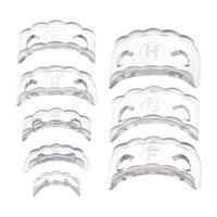 Ioensy - 8 Piezas De Ajustador De Tamaño De Anillo Invisible, Ajustadores De Anillo, Redimensionador De Anillo, Tensor De Anillo