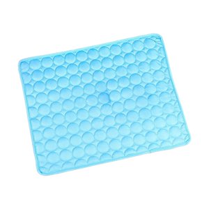 Ioensy - Estera De Enfriamiento Para Perros Cojín De Enfriamiento Para Perros De Verano Cojín Para Dormir Para Viajes En Automóvil Perros Gatos Azul L