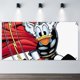 thumbnail image 2 of Donald Duck Presenta Fondo Temático Pancarta Suministros de Decoración para Fiesta de Cumpleaños, Decoración de Fondo de Fiesta Personalizado,150x90cm, 2 of 6