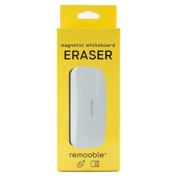 Borrador magnético de borrado en seco para pizarra blanca remooble