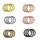 thumbnail image 5 of 18 Piezas Spring Gate O Rings Mosquetón Llavero Hebilla Push Gate Snap Hook, 5 of 5