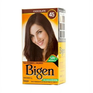 Bigen - Tinte Permanente En Polvo Sin Amoníaco Chocolate 45 6Gr