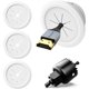 thumbnail image 1 of Kit Pasacables VCELINK de 4 Piezas, 30,5 mm, 1 of 3