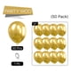 thumbnail image 5 of Globos PartyWoo Metallic Gold, 50 unidades, 30 cm, para decoración, 5 of 6