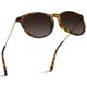 thumbnail image 1 of Gafas de sol WearMe Pro para mujer, redondas, polarizadas, con protección UV400, 1 of 7