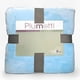 thumbnail image 2 of Frazada Flannel 1.5 Plazas / Celeste – Plumetti, 2 of 2