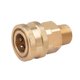 thumbnail image 1 of Acoplador de conexión rápida SurfaceMaxx macho NPT de 3/8 pulgadas x hembra de 3/8 pulgadas, 1 of 1