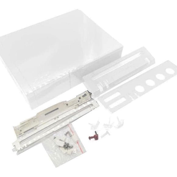 Carcasa Wii LRWDEFA blanca con botones