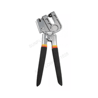 Genérico - Punzadora Alicate Prensa Punzón Para Metalcon Montante, Color Gris