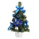 thumbnail image 5 of Mesa Artificial Mini árbol De Navidad Decoración Suministros Para Fiestas Navide?as Azul, 5 of 5
