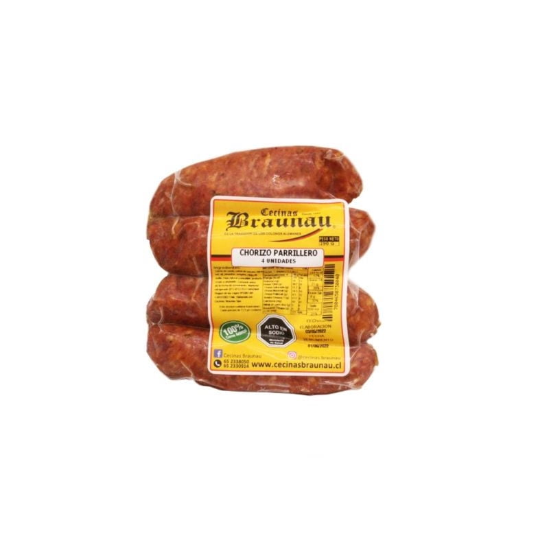 Chorizo 4 Un 290 g Braunau