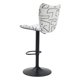 thumbnail image 5 of Taburete Zuo Elevate con base de acero blanco regulable en altura, 5 of 9