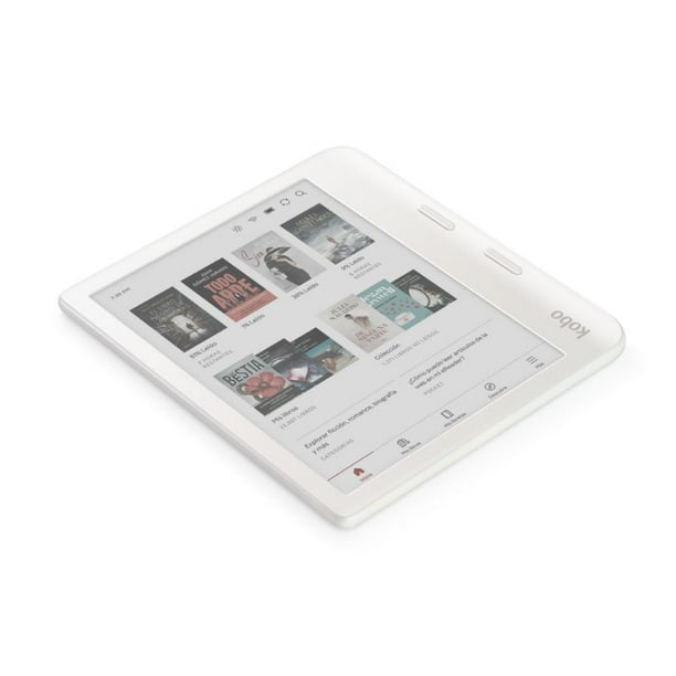 Lector E Reader Kobo Libra Colour Blanco con Lápiz Stylus 2 Blanco