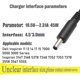 thumbnail image 4 of Cargador adaptador de CA de 45 W compatible con Dell Inspiron 15 5000 5551 5555 5558 7558 7595, 13-7, 4 of 18