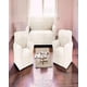 thumbnail image 3 of Juego De Fundas De Sofa Cuadrille 3+1+1 Color Blanco, 3 of 4