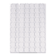 thumbnail image 1 of 100 cápsulas de puntos adhesivos de doble cara transparentes, pegatinas de cinta adhesiva de doble cara, redondas, acrílicas, sin rastros, adhesivo fuerte., 1 of 5