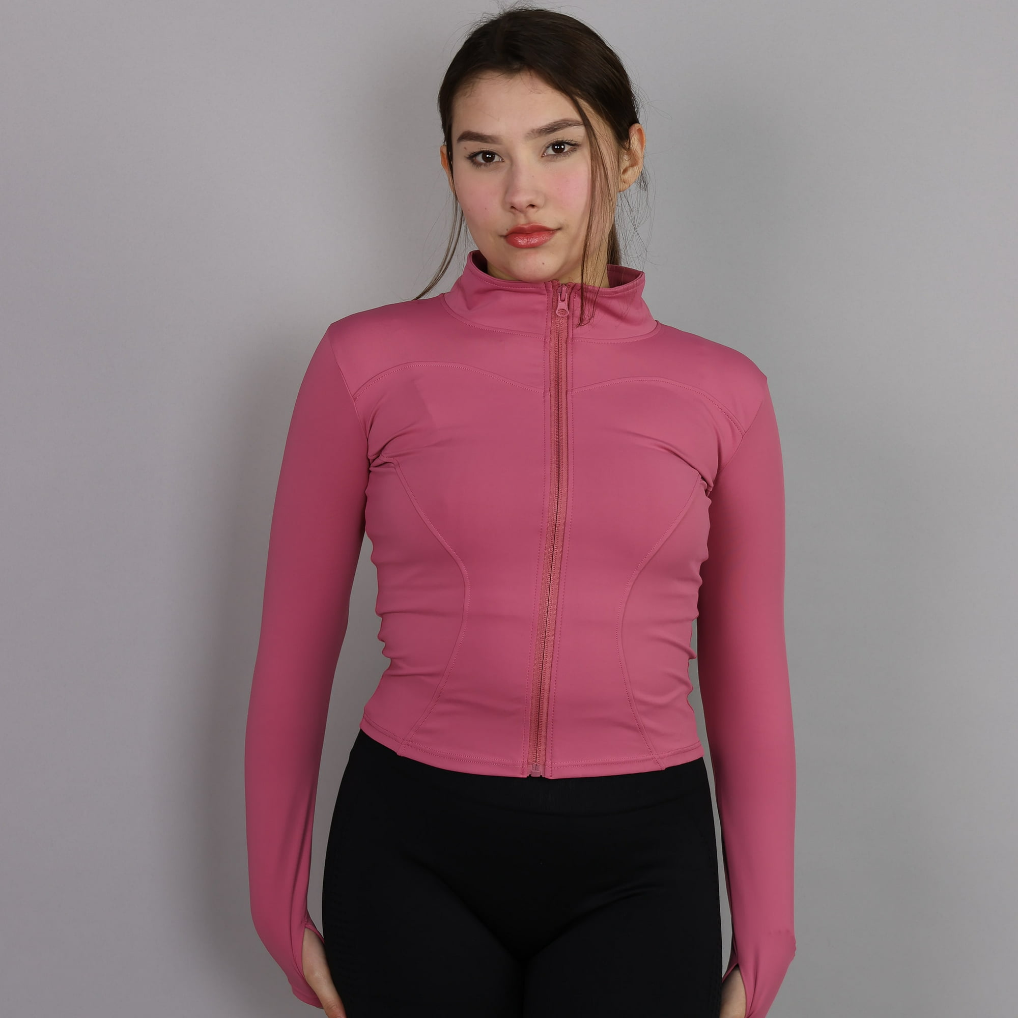 Flix Spa - Chaqueta Fitness Mujer Cierre Frontal Ajustada