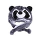 thumbnail image 2 of Gorro De Peluche, Bonito Y Acogedor Gorro De Esquí Para Niños, Regalo De Cumpleaños, Gorro Cálido Con Personaje De Animal, Mapache Gris, 2 of 3