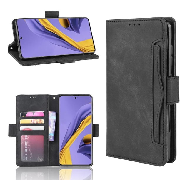 Funda Tipo Billetera FOXDOCK para Samsung Galaxy S20 Plus 5G – Tapa Flip con Tarjetero