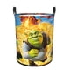 thumbnail image 1 of Shrek Cesta de lavandería de gran capacidad redonda con asa, bolsa para ropa sucia plegable, almacenamiento para dormitorio, baño y lavadero 44x35 cm, 1 of 6