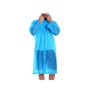 Genérico - Capa Poncho Para Lluvia Hombre Mujer Sombrilla Paragua Azul