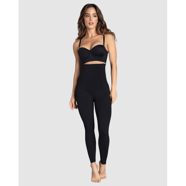 Legging de Tiro Alto de Control en Abdomen y Piernas 012901