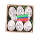 thumbnail image 2 of Dibujos Animados De Huevos De Pascua Que Se Pueden Pintar Para Accesorios Fotográficos Cestas De Pascua Reuniones Familiares Mariposa Blanca, 2 of 5