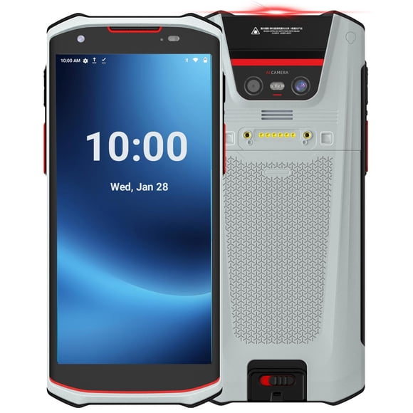 Escáner de códigos de barras Bix 4+64 GB 4G PDA inalámbrico de 5.5"