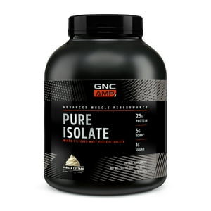 Gnc - Amp Pure Isolate Vainilla / Natilla, 70 Servidas
