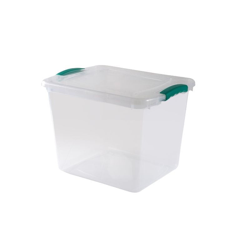 Caja Organizadora Wenbox 28l Polipropileno Transparente 1 Un Wenco