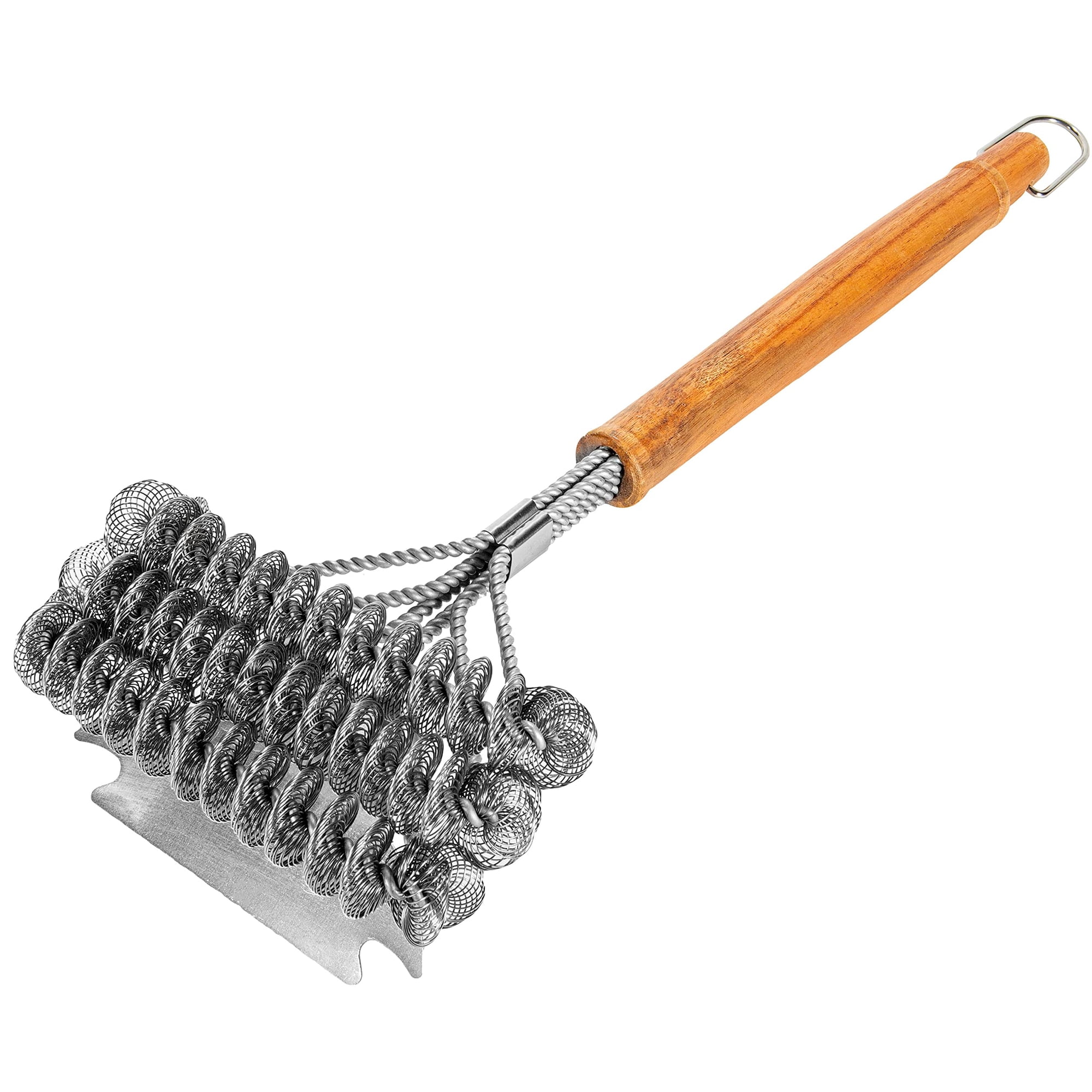 Cepillo Para Parrilla Bbq-aid 18 Cm Sin Cerdas Para Parrilla Exterior