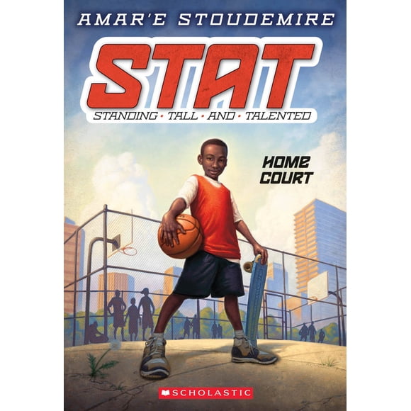 Libro de tapa blanda Home Court (STAT: Standing Tall and Talented #1) – Scholastic