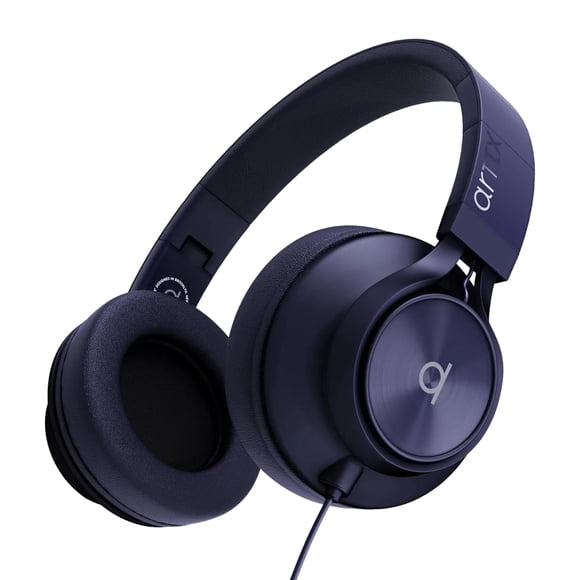 Auriculares artix CL750 para colocar sobre las orejas con cable, micrófono y control de volumen