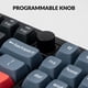 thumbnail image 4 of Teclado mecánico TKL con cable Keychron V3, intercambiable en caliente, Red, 4 of 8
