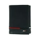 thumbnail image 1 of Cartera Tommy Hilfiger Leif de piel triple con RFID negra para hombre, 1 of 3