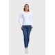 thumbnail image 4 of Polera Mujer Rib Blanco - ll, 4 of 4
