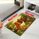 thumbnail image 3 of 1pc Colorful Chicken and Flower Floor Mat - Non-Slip Indoor Carpet for Home, Bathroom, Bedroom, and Living Room Decor, 3 of 5