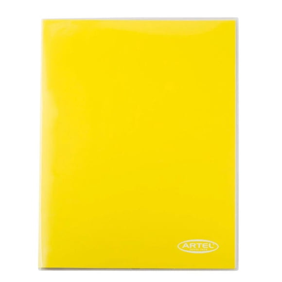 Carpeta con Gusano Amarilla ARTEL