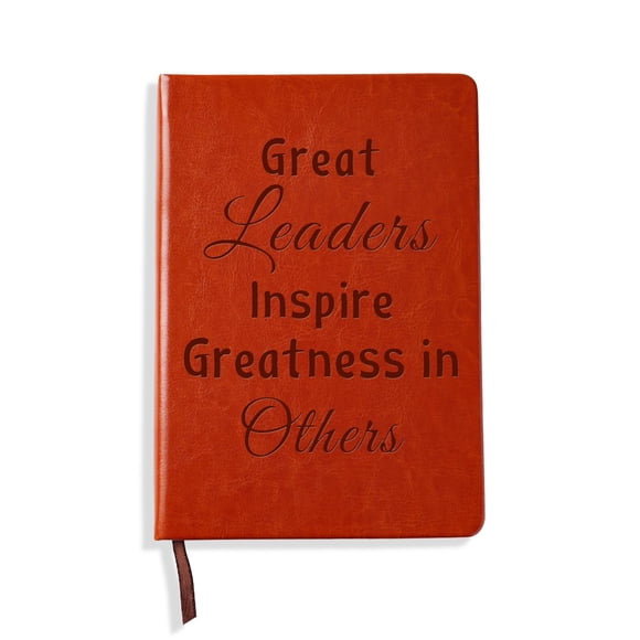 Cuaderno LBWCER Boss Appreciation Gift de piel, 200 páginas