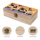 thumbnail image 3 of Félix el Gato, Estético Caja Organizadora de Madera Rústica - Caja Decorativa Multifuncional para Escritorio, Hogar, Oficina, Joyas y Manualidades, 3 of 6