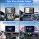 thumbnail image 4 of Estéreo de coche PASLDA de 7 pulgadas inalámbrico Apple CarPlay Android Auto, 4 of 7