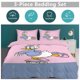 thumbnail image 5 of Daisy Duck Print Bedding Set Pattern Duvet Cove Set 3 Pieces 1 Quilt Cover And 2 Pillowcases for Women Men Teens, 5 of 5