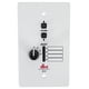 thumbnail image 1 of Controlador de zona de pared dbx ZC-8, 0,5 kg, 1 of 4