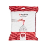 Brabantia - Bolsas De Basura Perfectfit J 23 Lt 40 Bolsas Dispensador