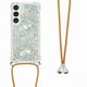 thumbnail image 1 of Funda FOXDOCK para Samsung Galaxy S25 con Cuerda Ajustable, Brillo Líquido, Protección Antigolpes y Lente – Ideal para Regalo, 1 of 6