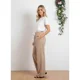 thumbnail image 1 of Pantalón Mujer Recto Casual Primavera Verano Algodón Tiro Alto 318, 1 of 4